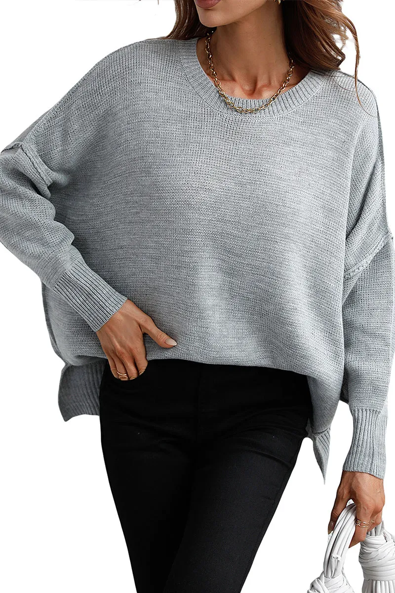 WT3075 Loose Fit Sweater Outerwear