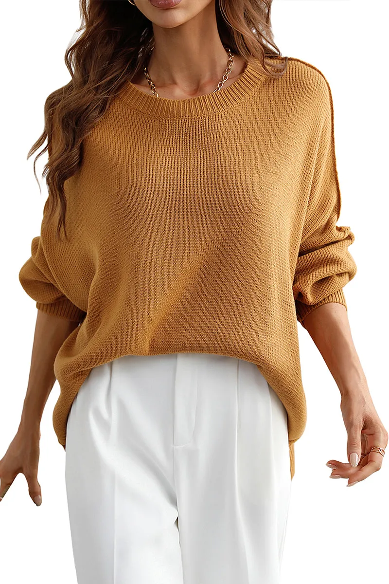 WT3075 Loose Fit Sweater Outerwear