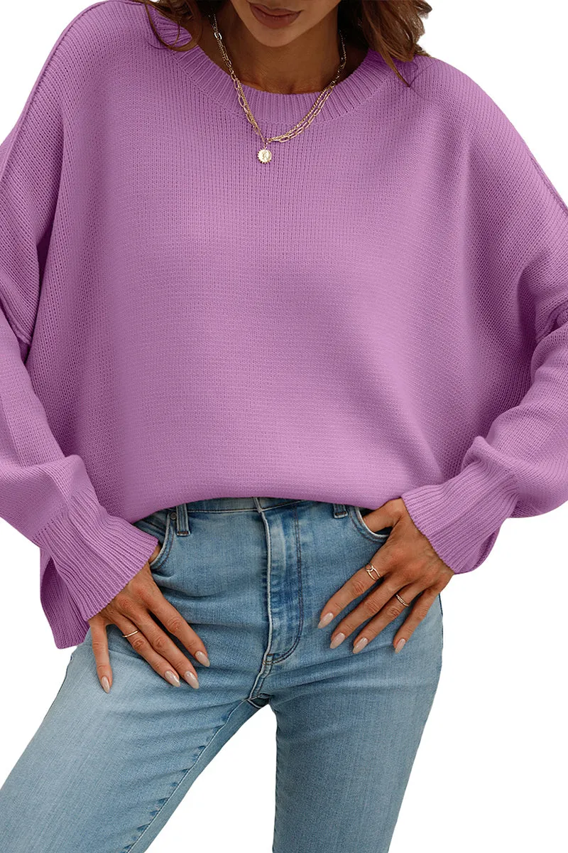 WT3075 Loose Fit Sweater Outerwear
