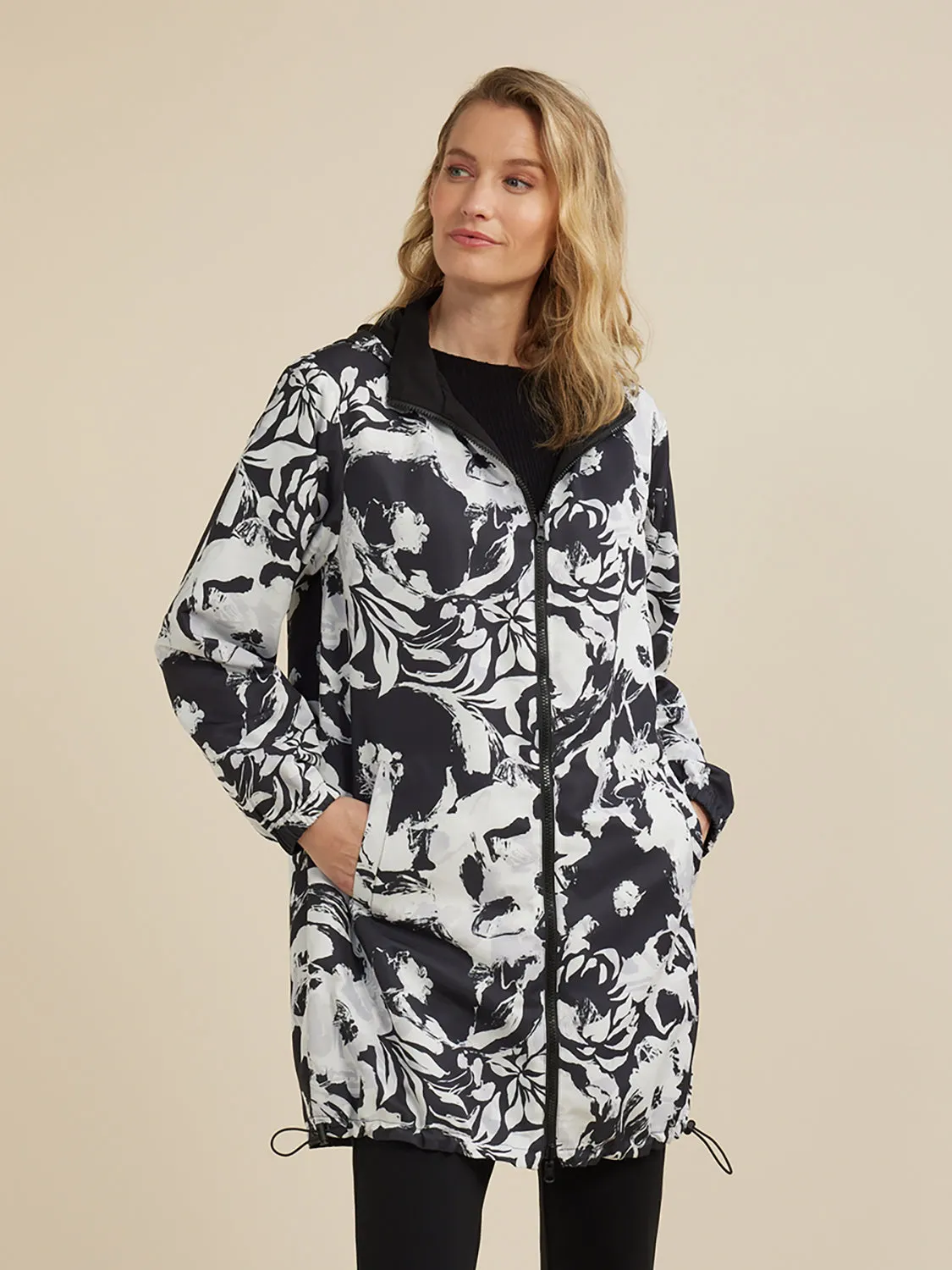 Yarra Trail Reversible Print Coat YT24W6222