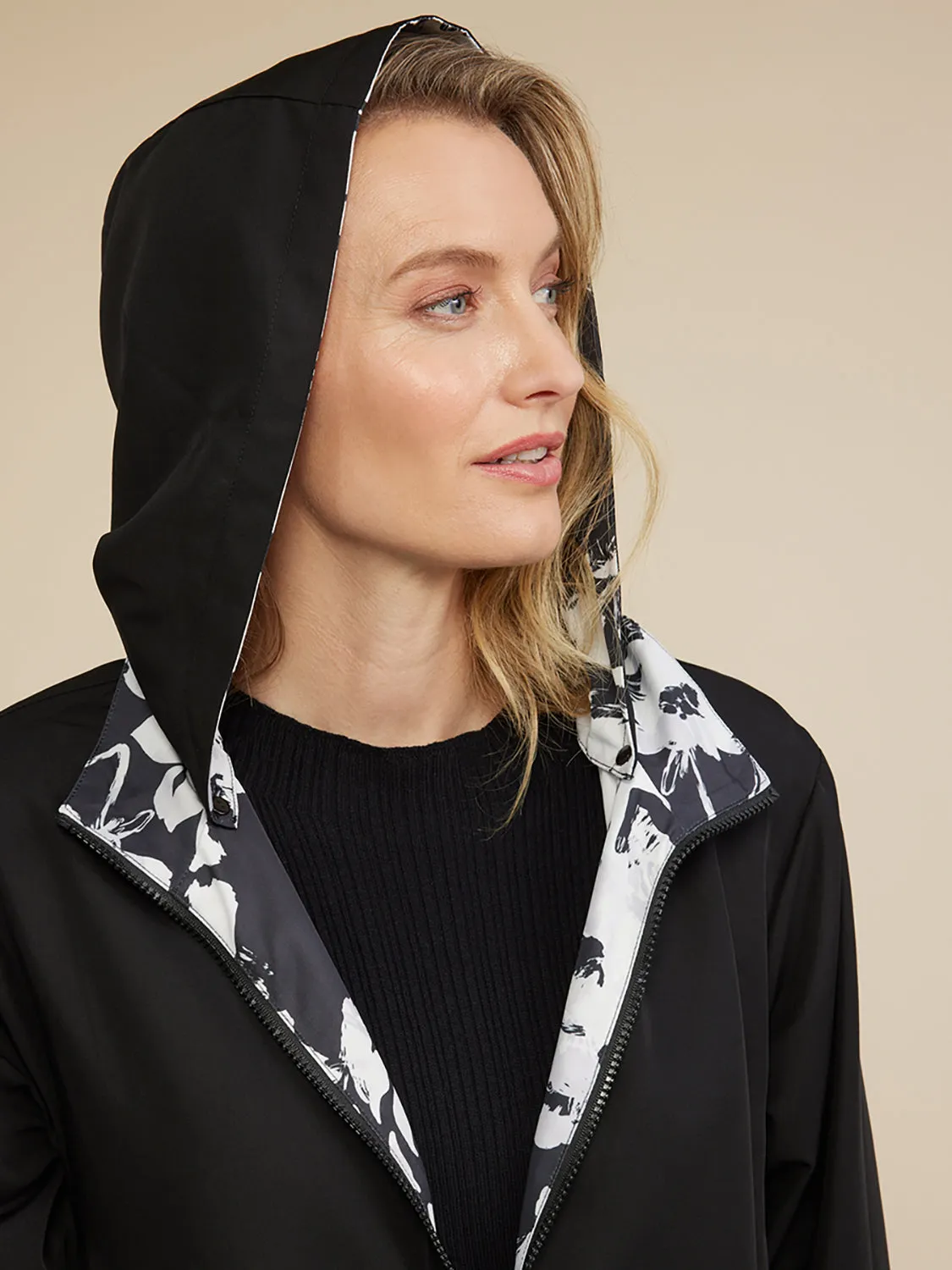 Yarra Trail Reversible Print Coat YT24W6222