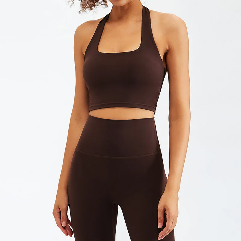 Yoga Top Women's Comfortable Sports Nylon Workout Clothes