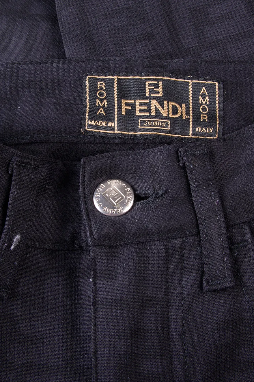 Zucca Black Stretch Pants