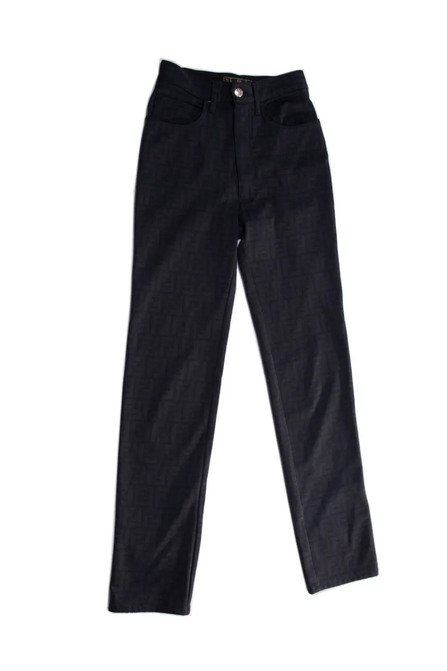 Zucca Black Stretch Pants